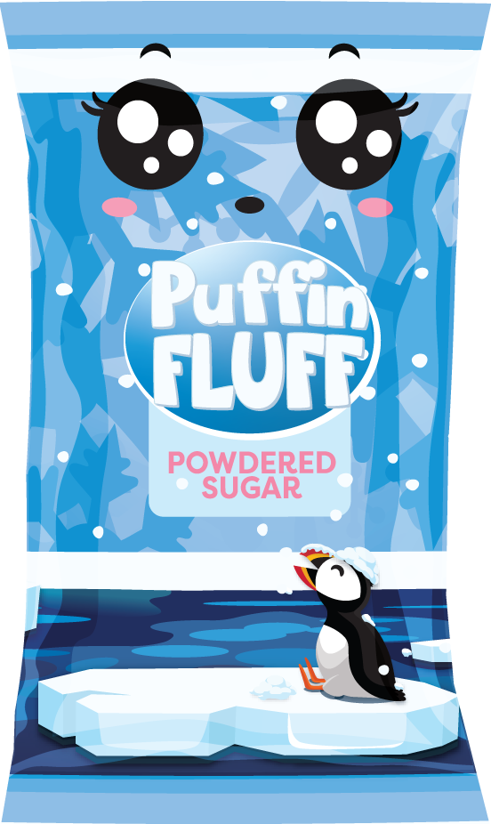 Puffin Fluff Powdered Sugar