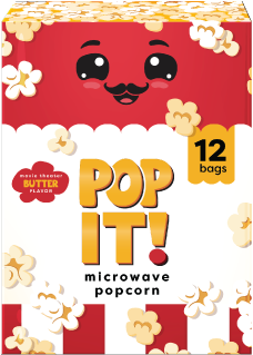 POP IT! Like it’s Hot Microwave popcorn