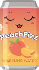 Peach Fizz Sparkling Water